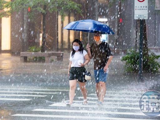 天氣不穩定！台本島警示燈全亮 20縣市豪、大雨特報