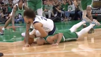 Derrick White got his face smashed in for Celtics to prove how bad he wants a ring