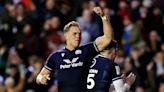 Scotland 30-21 England: Duhan van der Merwe scores hat-trick in fourth straight Calcutta Cup win