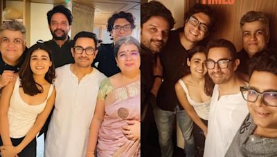 Aamir Khan hosts success bash to celebrate the success of Junaid Khan, Jaideep Ahlawat, Shalini Pandey’s Maharaj