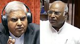 Jagdeep Dhankhar admonishes Mallikarjun Kharge in Rajya Sabha, says ‘time for you to reflect…’