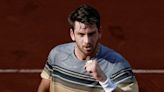 Cameron Norrie relishing being public enemy No1 at French Open after second-round win