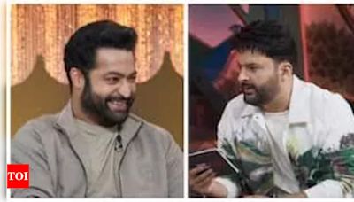 The Great Indian Kapil Show 2: Jr NTR calls Kapil Sharma ‘lucky for him’; says, “Last time I came here and my movie was super hit” - Times of India