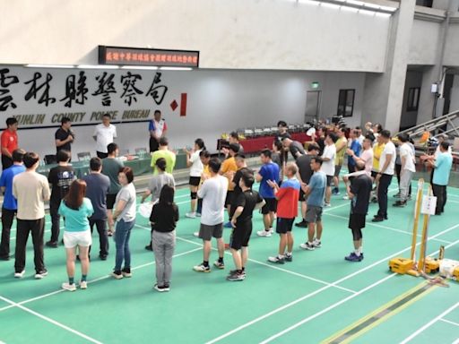 中華民國羽球協會提供國際比賽羽球地墊助雲林警強化健康 | 蕃新聞