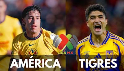 América vs. Tigres EN VIVO y EN DIRECTO: horarios, dónde televisan y cómo ver en señal abierta juego Liga MX Apertura 2024