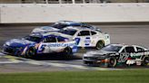 Larson edges Buescher at the line at Kansas Speedway in closest finish in NASCAR Cup Series history