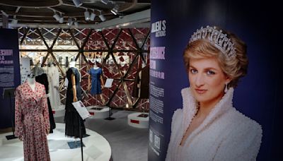 Auction will feature the largest collection of Princess Diana's gowns since 1997