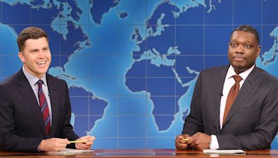 Colin Jost and Michael Che reveal if they'd be up for taking 'SNL' over from Lorne Michaels