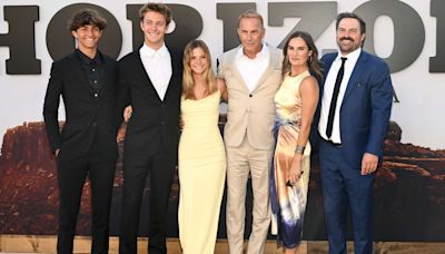 Kevin Costner Joined by 5 of His Kids at 'Horizon' L.A. Premiere: 'They're Watching Over Me' (Exclusive)