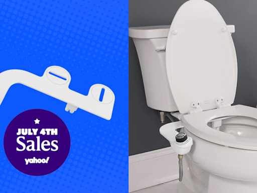 This bidet is a boon for your bum, and it's down to $38 for the 4th of July