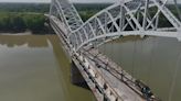 Directional closure, lane restrictions start Friday on Sherman Minton Bridge