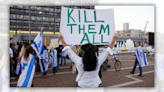 Fact Check: Here's the Backstory of This Chilling Photograph of Israeli Demonstrator Holding a 'Kill Them All' Sign