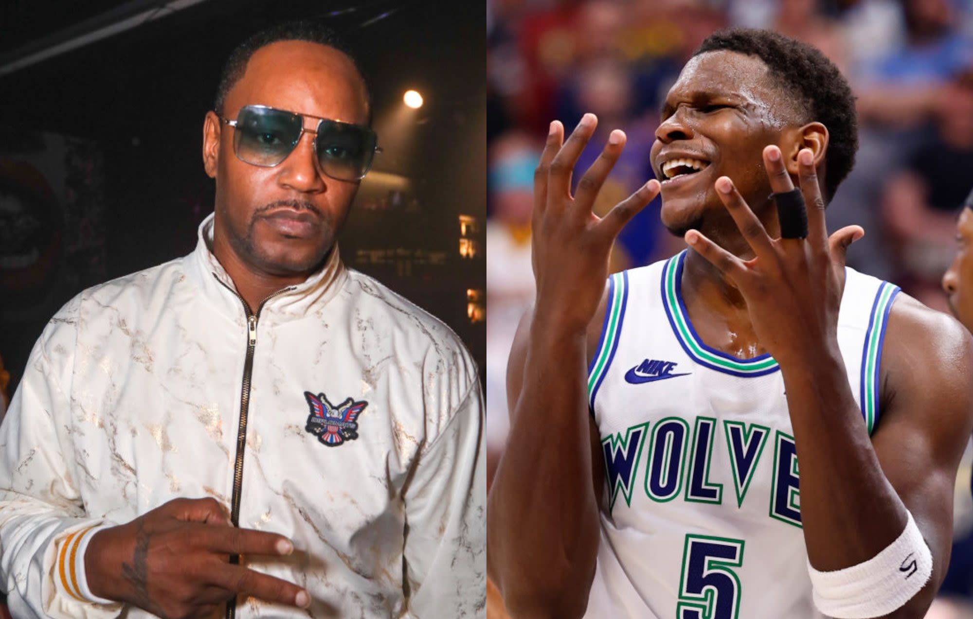 Cam'ron Blames Adidas For His Issues With Anthony Edwards-- 'Y'all Think You Got The B-Ball Version Of Kanye'