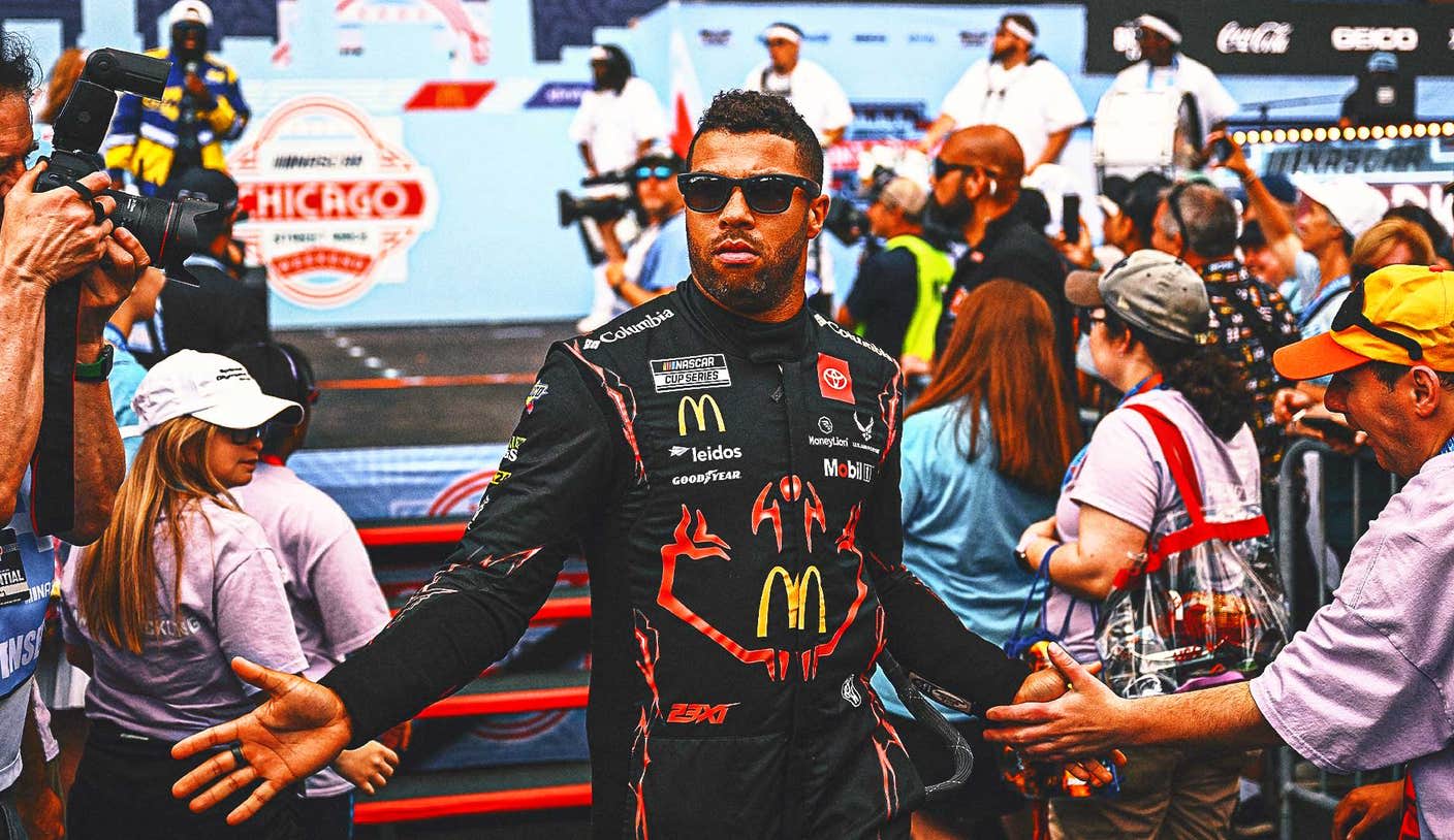 Bubba Wallace fined $50K by NASCAR for door-slamming Alex Bowman postrace