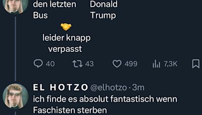 Sebastian Hotz - „Donald Trump leider verpasst“: ZDF-Autor “El Hotzo" empört mit Hass-Posts