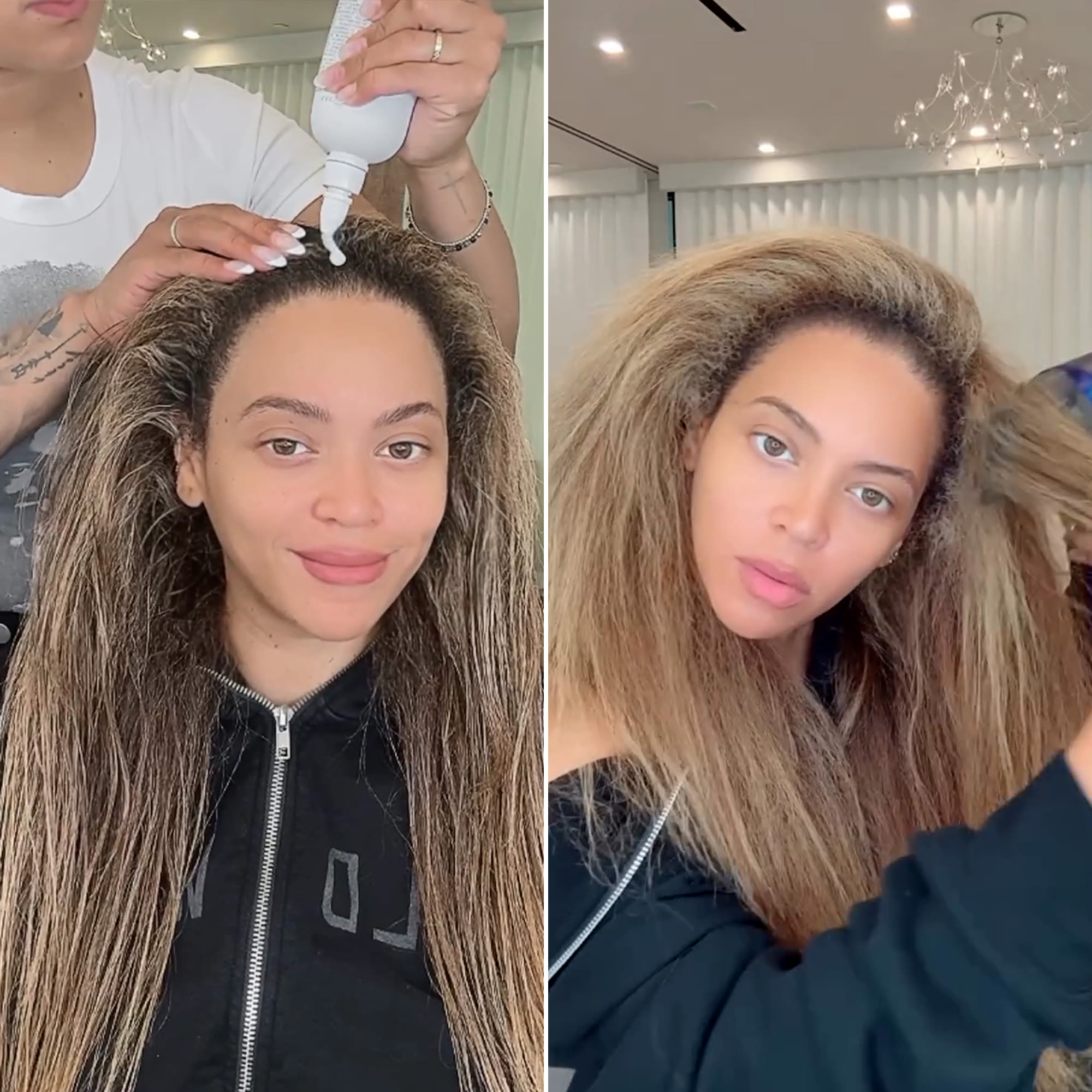 Beyonce Shows Off Her Natural Curls and Haircare Routine: ‘Sacred Sunday Wash Day’