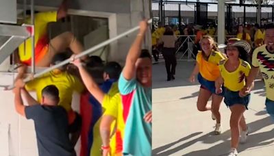 Aficionados colándose hasta por la ventilación, así fue el caos en la final de la Copa América