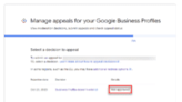 How to reappeal a Google Business Profile suspension
