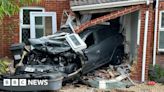 Bournemouth: Car smashes through front of house after crash