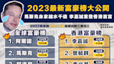 【富豪排行】2023最新富豪榜大公開：馬斯克身家縮水千億，李嘉誠重登香港首富