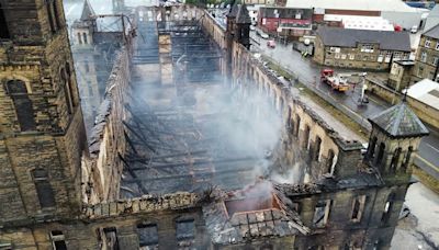 Two teenage boys, both 17, are charged with arson after huge blaze at historic mill where Peaky Blinders and Downton Abbey were filmed