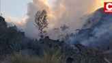 20 bomberos trabajan por 8 horas para sofocar incendio forestal en Huancayo