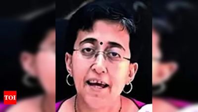 Atishi writes to UP, Haryana CMs for more water | Delhi News - Times of India