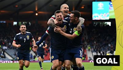 Watch Callum McGregor's first Scotland goal