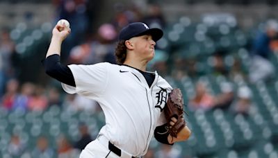 Detroit Tigers' Reese Olson returns from injured list for 'shorter than normal start'