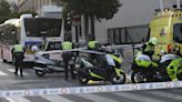 Muere un hombre en pleno centro de Murcia tras ser atropellado por un autobús