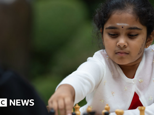 Chess star, 9, becomes youngest to play for England