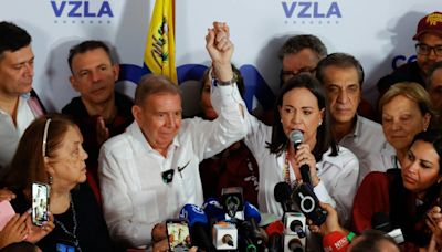 María Corina Machado dice que el “nuevo presidente electo” es Edmundo González Urrutia