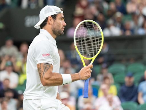 Swiss Open: Matteo Berrettini Sees Off Stefanos Tsitsipas To Seal Final Spot