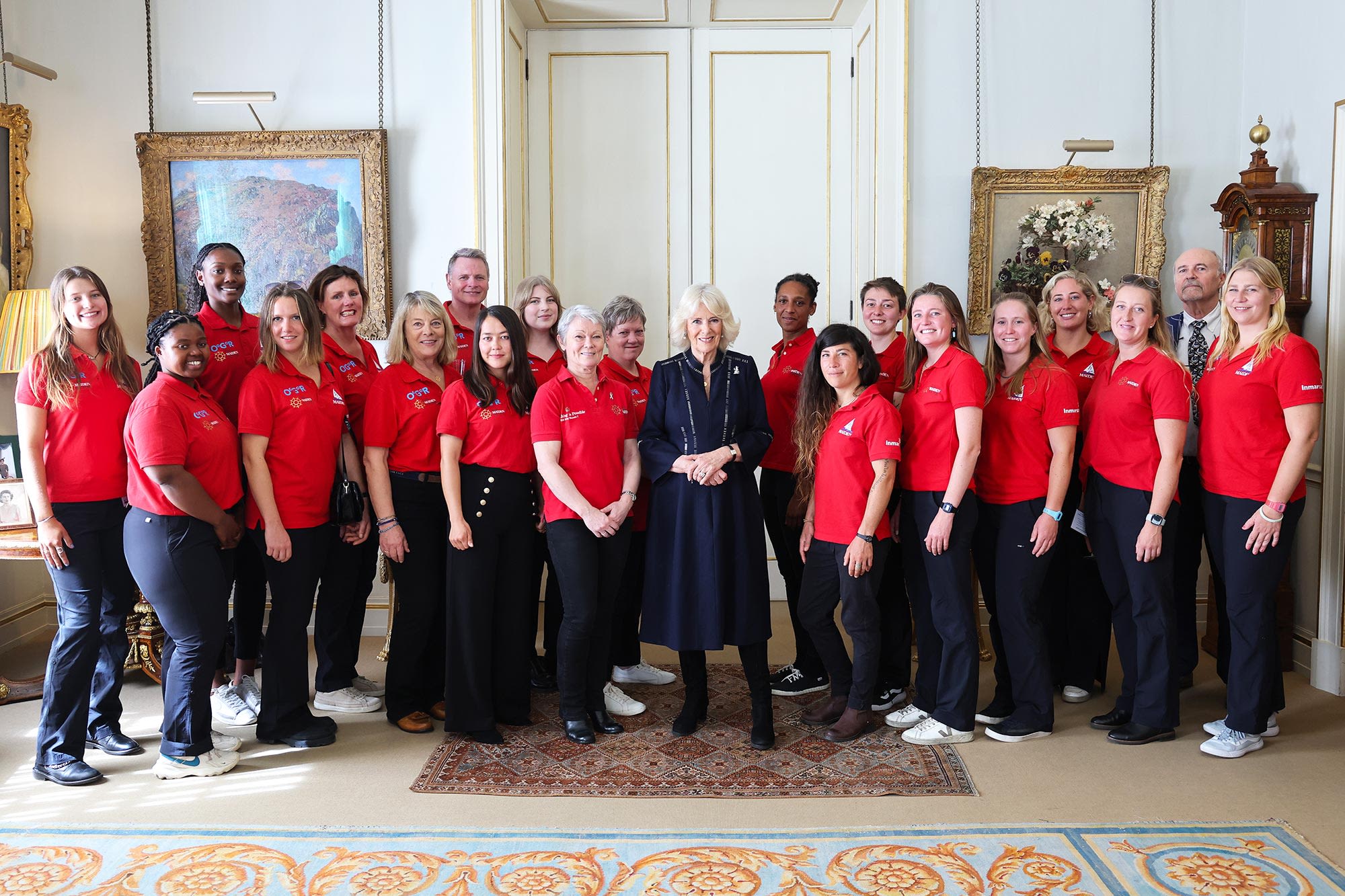 Queen Camilla Hosts All-Female ‘Maiden’ Yachting Crew After Winning Ocean Globe Race