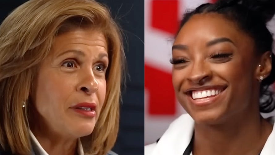 Gymnast Simone Biles Had an Epic Response to Hoda Kotb's Olympics Question