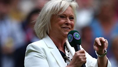 Viewers 'in tears' as Sue Barker makes surprise return at Wimbledon