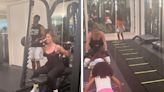 Khloe Kardashian Goes Through Intense Workout, Daughter & Nieces Join Her