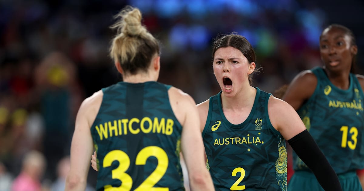 Jade Melbourne is FIBA’s Rising Star from Paris 2024 Olympics women’s basketball