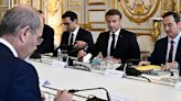Macron discute con la Liga Árabe la aplicación de la solución de los dos Estados