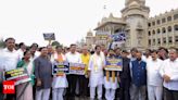 Denied Muda debate, opposition to embark on 10-day padayatra from Bengaluru to Mysuru | Bengaluru News - Times of India