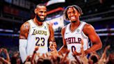 LeBron James drops NSFW praise for Tyrese Maxey