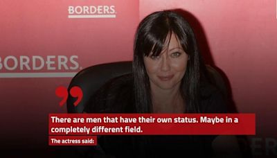 Shannen Doherty wants to find a boyfriend who doesn't feel intimidated by her 'status'