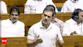 'It seemed to me ... ': Rahul Gandhi targets PM Modi in video message over opposition demand for NEET debate in Lok Sabha | India News - Times of India