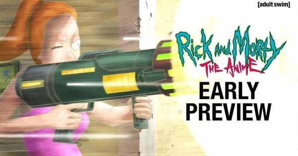 Adult Swim Streams New Early Preview for Rick and Morty: The Anime