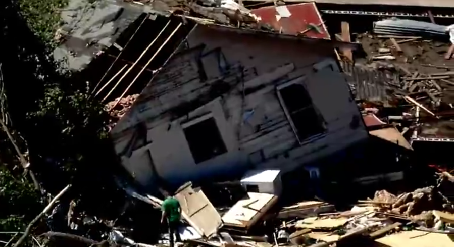 Barnsdall & Bartlesville begin clean up after destructive storms