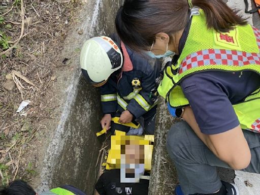 台中136線死亡車禍！ 17歲少年借車自騎摔山溝送醫不治