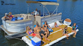 Amazon Is Selling An Inflatable Patio Dock That Can Hold Up To 10 People