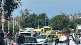 One dead and ten hurt in mass stabbing as kids' hospital declares 'incident'
