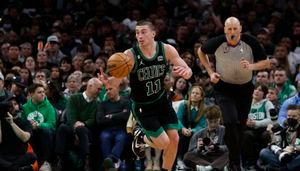 Payton Pritchard ties the knot in wedding officiated by former Boston Celtic