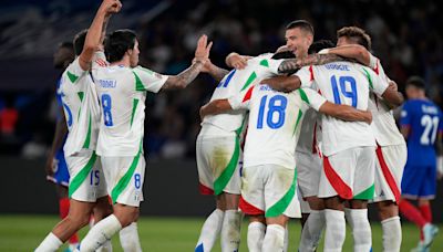 Italy win Nations League opener despite 13-second goal for France